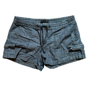 Banana Republic denim blue cargo  shorts